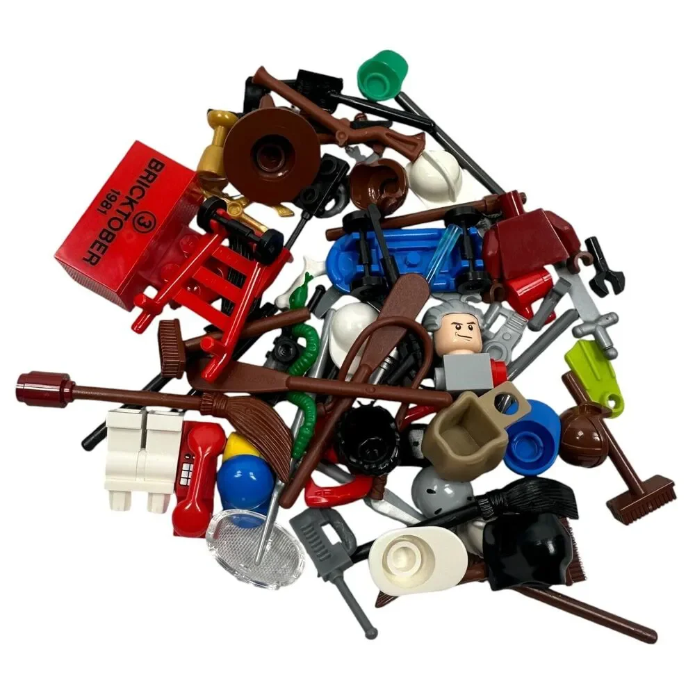 Lego Huge Minifigure Accessories Animals Vehicle Weapons Lot Toy Story Star Wars